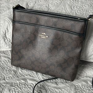 Coach Dark Brown Shoulder Bag